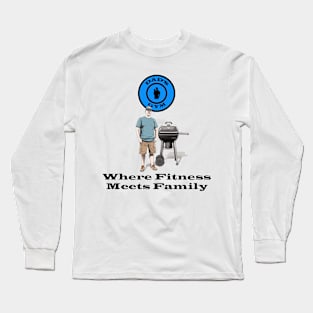 Dads Gym BBQ Long Sleeve T-Shirt